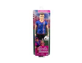 Barbie Fotbalová panenka-Ken v modrém dresu HCN15