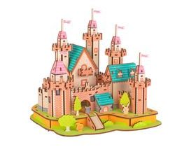 Woodcraft Dřevěné 3D puzzle Hrad v ráji