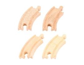 Bigjigs Rail Short Circular Dorm 10cm 4ks