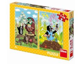 Krtek na mýtině 2X48 Puzzle