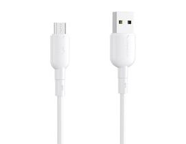 Kabel USB-Micro USB Vipfan Colorful X11, 3A, 1m (bílý)