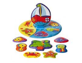 Playgro - Plávajúce puzzle do vane