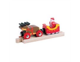 Bigjigs Rail Santove záprahov + koľaj