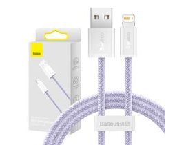 Kabel USB pro Lightning Baseus řady Dynamic 2, 2,4 A, 1 m (fialový)