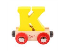 Bigjigs Rail vagónik drevené vláčikodráhy - Písmeno K