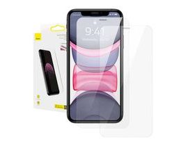 Baseus 0,3mm celoskleněná fólie z tvrzeného skla (balení 2ks) pro iPhone X/XS/11 Pro 5,8 palců