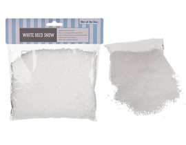 Bílý dekorační sníh, ca. 85 g