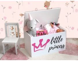 Box na hračky Nellys - Little Princess