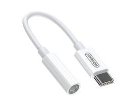 Digitální audio adaptér na USB-C 3,5 mm Joyroom SH-C1 (bílý)