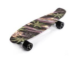 Pennyboard Meteor 22606 Flowers Black