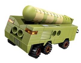 Qman Thunder Expedition Battle Auto 1415-5 Rocket Vehicle "Conqueror"