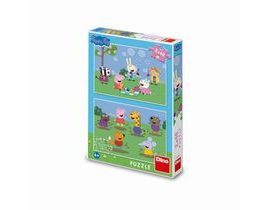 PEPPA PIG A KAMARÁDI 2x48 Puzzle