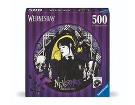 Kruhové puzzle: Wednesday 500 dílků