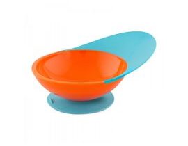 Boon - CATCH BOWL - Miska s prísavkou modro-oranžová