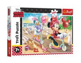 Puzzle Minnie na pláži/Disney Minnie 200 dílků 48x34cm v krabici 33x23x4cm