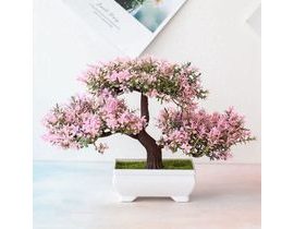 Umělá bonsai - růžová