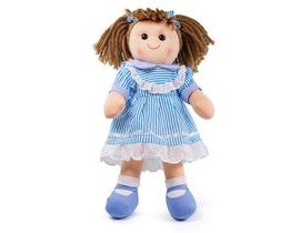 Bigjigs Toys Látková bábika Amelia 38 cm