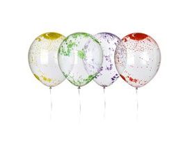 Banketové balóny nafukovacie latex moje večierky 30 cm, 10 ks, gule