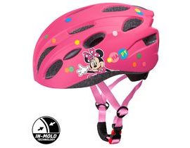 Cyklistická prilba v meste sedem Minnie Pink