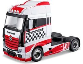 Bburago 1:43 MB Actros Gigaspace Red/White