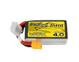 Baterie Tattu R-Line 4.0 1400mAh 14,8V 130C 4S1P XT60