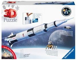 Vesmírná raketa Saturn V 432 dílků