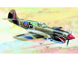 Model Curtiss P-40 K Kittyhawk MK.3 13,2x15,7cm v krabici 25x14,5x4,5cm Cena za 1ks