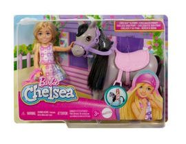 Barbie Chelsea s poníkem HTK29