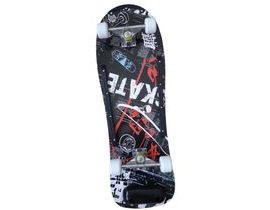 ACRA Skateboard barevný S2B-černý SLEVA