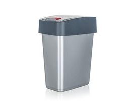 Keeeper Trash 10 L, 36,5 x 29,5 x 18 cm, šedá