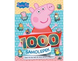 1000 samolepiek Prasiatko Peppa