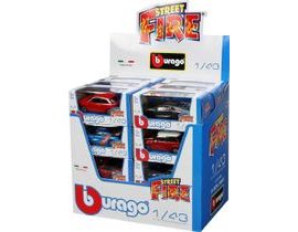 Bburago ASST 1:43 Street Fire (3 x 24 DISPLAY) 72ks Novinky2023