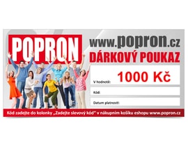 Darčekový poukaz vo výške 1000 Sk - Popron.cz