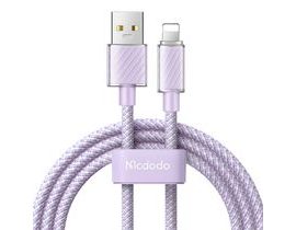 Kabel USB-A k Lightning Mcdodo CA-3642, 1,2 m (fialový)