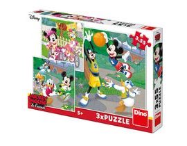 WD Mickey a Minnie športovci 3x55D