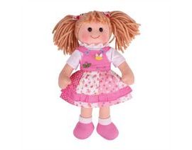 Bigjigs Toys Látková bábika Hayley 34 cm