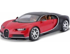 Bburago 1:18 Plus Bugatti Chiron black / red