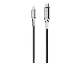 Kabel USB-C na Lightning Cygnett Armoured 12W 1m (černý)