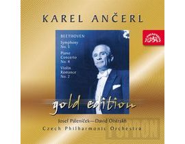 Karel Ančerl / Česká filharmónia - Gold 25 - Romance pre husle a orchester č. 2 F dur, CD