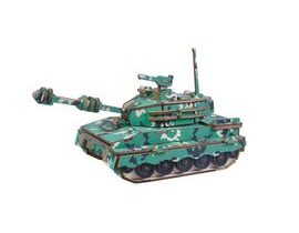 Woodcraft Dřevěné 3D puzzle Střední tank