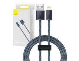 Kabel Baseus Dynamic Series USB na Lightning, 2,4A, 1m (šedý)