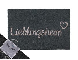 Rohožka s nápisem Lieblingsheim (Oblíbený domov)