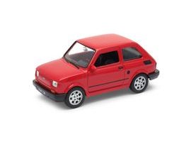 Welly Fiat 126 „Maluch“ 1:34 bílá