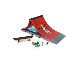 Skatepark - rampa a skateboard/fingerboard šroubovací