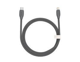 Baseus Jelly kabel USB-C na Lightning, 20W, 1,2 m (černý)