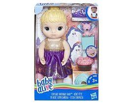 Baby Alive Narodeninová blonďavá bábika