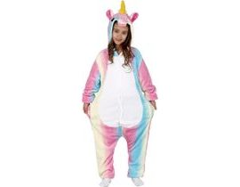 Unicorn Pyžamový kostým Dětský kostým Dívčí velikost 5 - 6 let