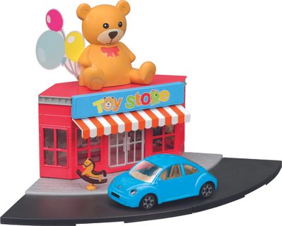 Bburago 1:43 Street Fire City Toy Store