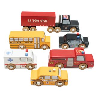 Le Toy Van Set autíčok New York