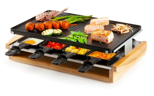 Raclette Grill - Bambus - Domo DO9246g